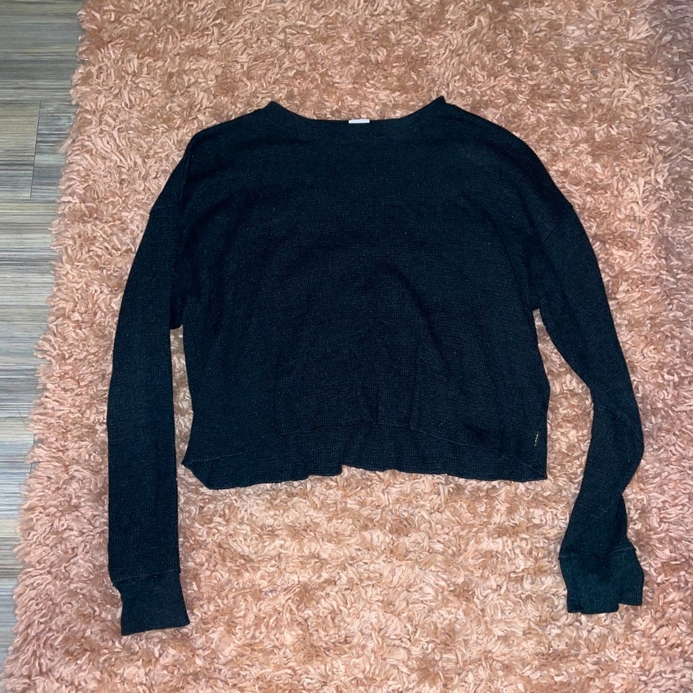 dark gray long sleeve